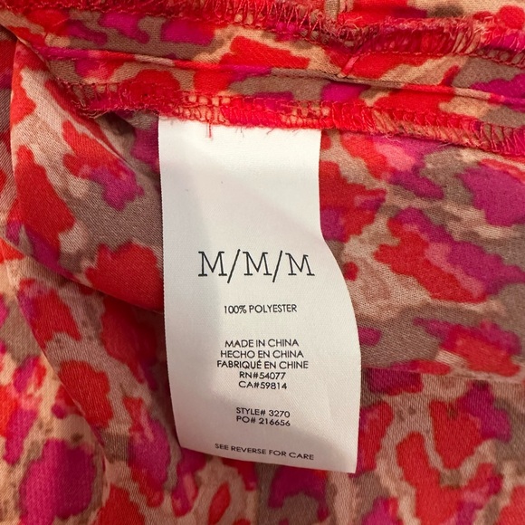 Cabi Heartbreaker Sleeveless Blouse Top Button Front Collared Fall layer Sz M - Picture 7 of 8